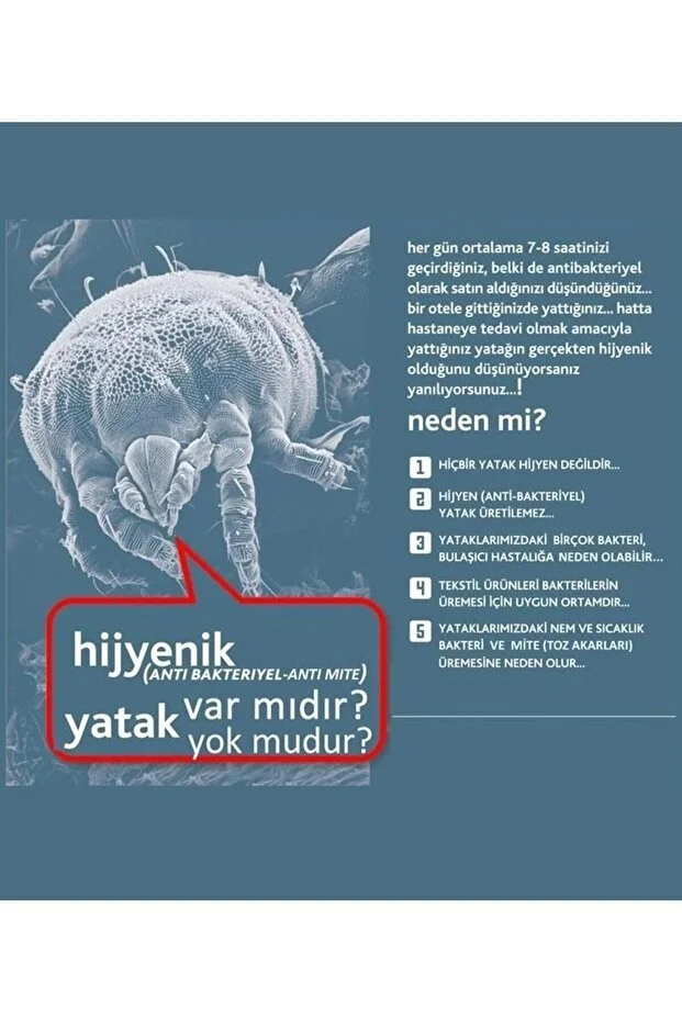 Anti Mite Toz Akar Spreyi-Alerjik Reaksiyona karşı Özel Yatak Temizleme 330 ml